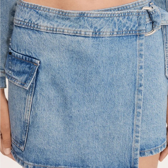 Mango Denim Skort - Picture 3 of 5